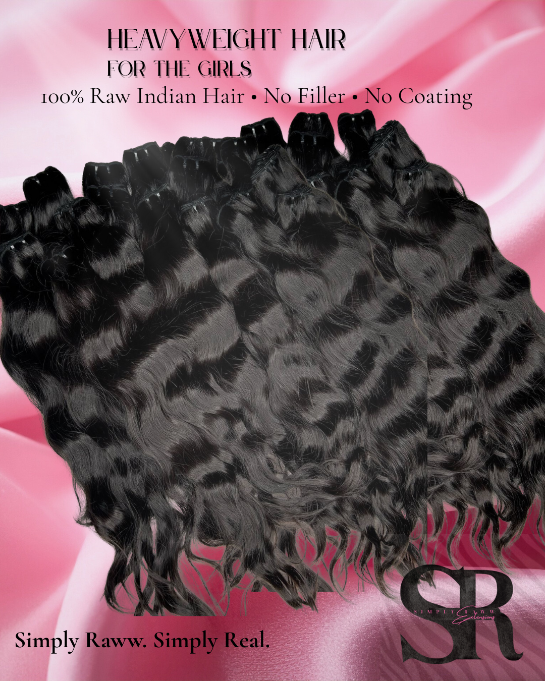 Luxury Raw Natural Wave 3-Bundle Set
